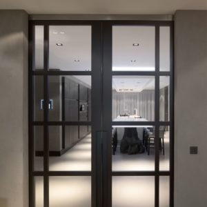 Алюминиевая дверь для комнат Алюминиевая дверь для комнат